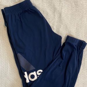 Adidas Navy blue sweats. Fantastic condition!